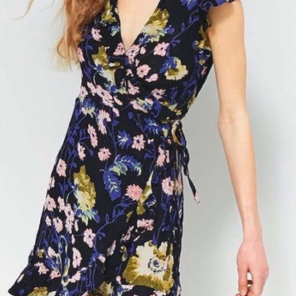 Kimchi Blue Wrap Dress from Urban Outfitters